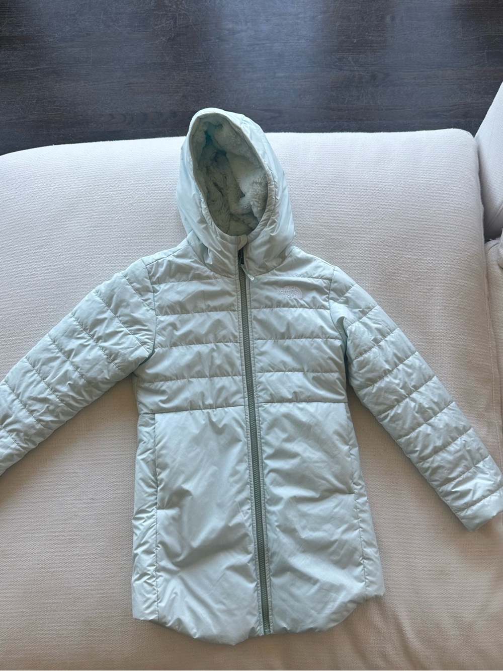 The North Face Reversable Puffer Coat, Girls 10-12.